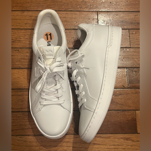 COACHwomen’s Lowline Signature Court Sneakers White Sz 11 NEW